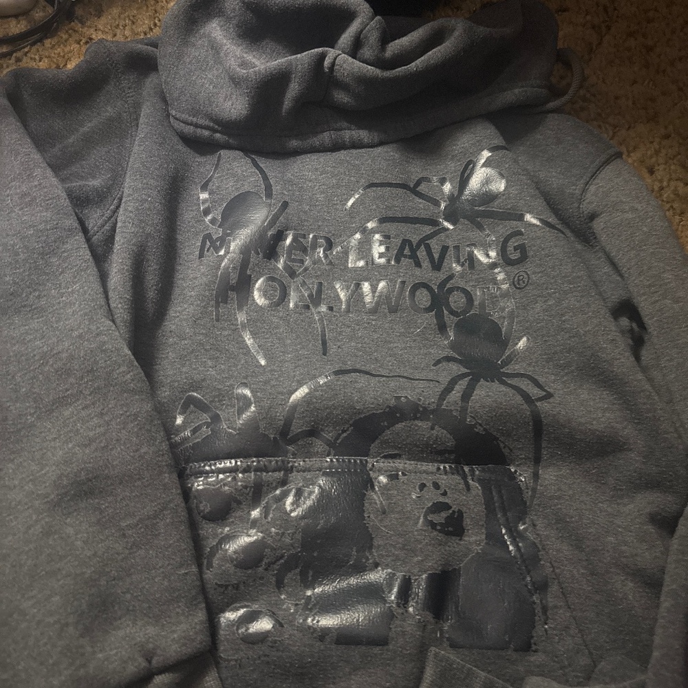 Medium dark gray hoodie